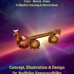 BOOKS strings of the divine – vichitra veena : color · sketch · paint: a mindful coloring & sketch book